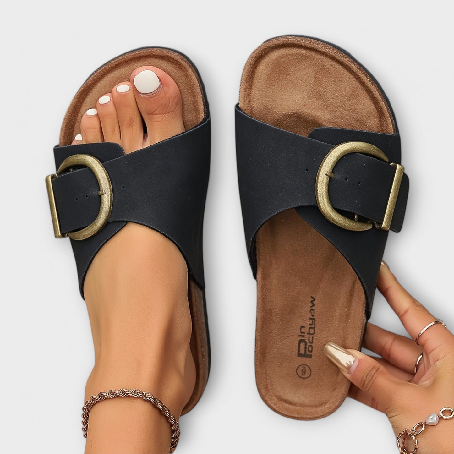 Olivia - Glidende Sandaler