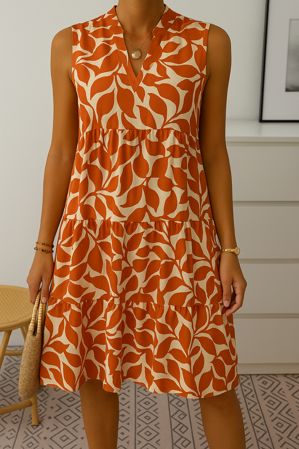 Tilde - Sommer Midi Kjole